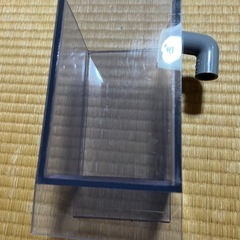 アクリル水槽　メダカ　魚　配管　エンビ　入れ物　の画像
