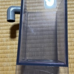 アクリル水槽　メダカ　魚　配管　エンビ　入れ物　の画像