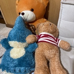座椅子　ぬいぐるみの画像