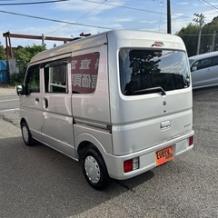 自社ローンあり！ガソリン100リットルプレゼント✨4WD✨ナビ・TV・Bluetooth✨ETC✨スズキ☆エブリイ☆ジョインターボ レーダーブレーキサポート☆の画像