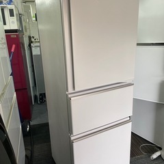 北九州市内配送無料　保証付き 2022年製三菱電機 MITSUBISHI ELECTRIC 冷蔵庫 （272L. 3ドア・マットホワイト） MR-CX27H-Wの画像