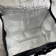保温配達バッグ 保冷エコバッグ デリバリーバッグ 業務用 保温ピザバッグ 2個セット の画像