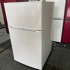 北九州市内配送無料　保証付き 冷蔵庫 ホワイト JR-N85C-W [85L /2ドア /右開きタイプ] [冷凍室 25L] の画像