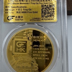 希少　24金　ビットコイン　
★の画像