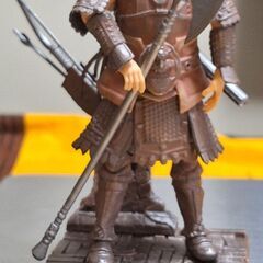 水滸伝 天空星 急先鋒 索超のフィギュアと晁蓋・関勝の京劇お面3...