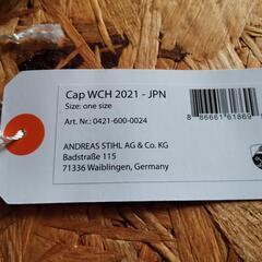 非売品【STIHL】ティンバースポーツ　WCH 2021 記念限定キャップの画像