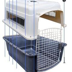 ペットキャリー ペットゲージ キャンピングキャリー 室内用ハウス  小型犬用 中型犬用キャリー 猫 キャリーの画像