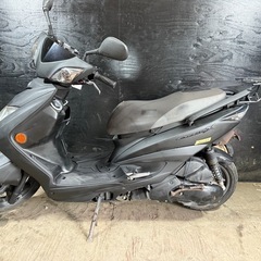 ★支払総額9.0万円★激安バイク続々入荷中！ 野田納車可能！ ヤマハ シグナスXSR3型 マッド SE44J 人気のシグナス！ 国内3型キック付き！ 4ストインジェクション！ 集中キー！ ウェーブディスク！リアキャリア付き！の画像