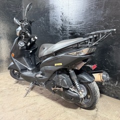 ★支払総額9.0万円★激安バイク続々入荷中！ 野田納車可能！ ヤマハ シグナスXSR3型 マッド SE44J 人気のシグナス！ 国内3型キック付き！ 4ストインジェクション！ 集中キー！ ウェーブディスク！リアキャリア付き！の画像