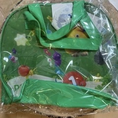 【新品未使用品】ピクミンビニールバック　水泳　ビーチバック　の画像