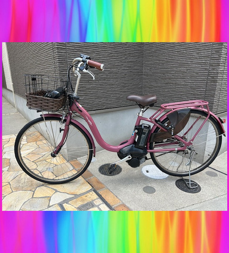 🌈超容量12Ah🌈pas with パスウィズ電動自転車電動アシスト