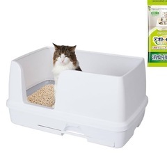 ペット用トイレ、猫の大型トイレ(デオトイレ)