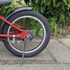【点検/整備渡し】 補助輪可 16インチ 赤 幼児 子供 自転車の画像