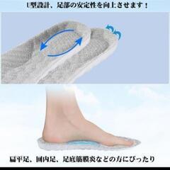 新品未使用！JISONCASE ソフト 中敷き インソール　22.5ー23cmの画像