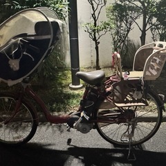 電動アシスト自転車 子供乗せの中古が安い！激安で譲ります