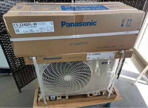 Panasonic CS-224DFL エアコン本体 6畳用 エオリア 標準取付工事費込 エアコン おもに6畳 パナソニック F