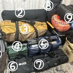 キャンプ用品一式セット！スノーピーク・コールマンなど人気ブランド...