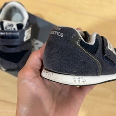 new balance 996 ベビーシューズ ネイビーの画像