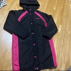 kaepa ベンチコート 140 ピンク×黒