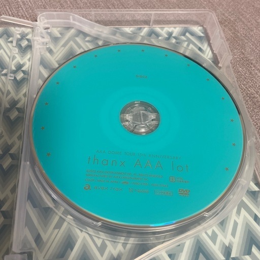 AAA　DOME　TOUR　15th　Anniversary　「thankx AAA lot」