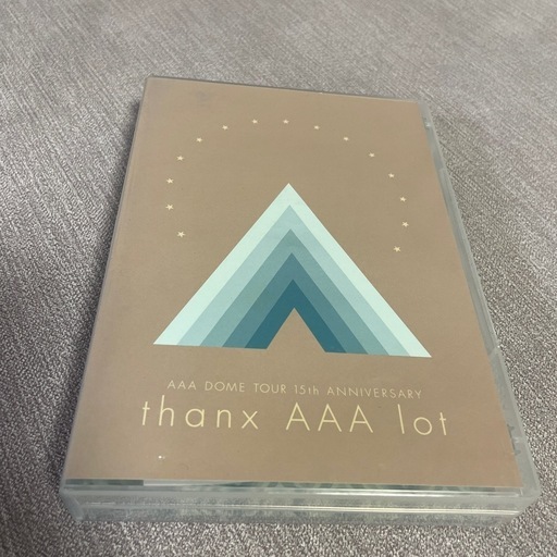 AAA　DOME　TOUR　15th　Anniversary　「thankx AAA lot」