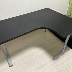 【直接引き取り限定】コーナーデスク（160 × 110 cm・右...