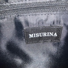 MISURINA 就活ビジネスバッグ リクルートバッグ 黒の画像