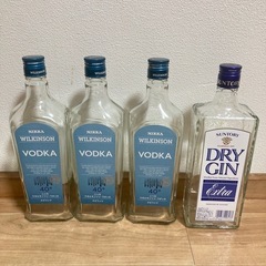 酒空き瓶セットの画像