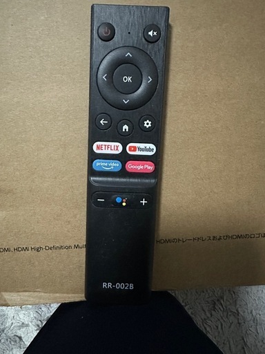ORION 42型テレビAndroid TV SAFH421