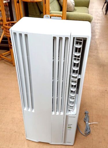 【美品】2024年製 CORONA 窓用エアコン CW-1624R 工事不要 7/5売済CORONA ルームエアコン CW-1624R 2024年製 ウインド