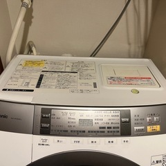 【乾燥機付き洗濯機、ドラム式】Panasonicの画像