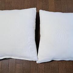 花柄刺繍クッション 2個セット　フランフラン　Francfrancの画像