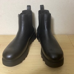 チャンキーソールサイドゴアブーツ 