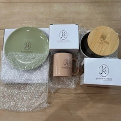 マグカップ　プレート　ミニボウル　3点セット