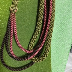 正絹　帯締めいかがでしょうか？の画像