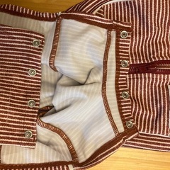 ベビー水着　ラッシュガード　全身　70cm 80cm タグ記名の画像