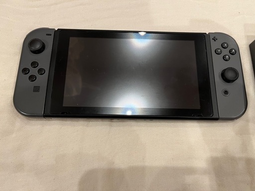 【完品】Nintendo Switch HAC-001 グレー　バッテリー強化版　新品保護フォルム付き