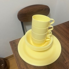 キャンプ用皿の画像