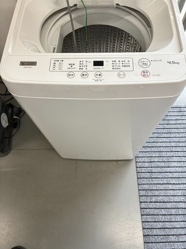 ☆中古品 【ヤマダセレクト】全自動洗濯機 4.5kg YWM-T45H1