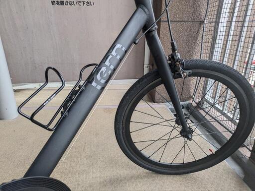 【NEW限定品】 crestサイズ500 tern ブラック 関目 (かも) ミニベロ手渡し希望 自転車本体