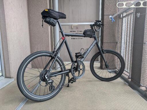 信頼も高い tern crestサイズ500 関目 (かも) ミニベロ手渡し希望 ブラック 自転車本体