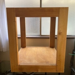 6/23限定値引きあり本文☆【中古品】　木製水槽台60×60高さ...