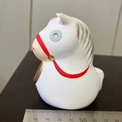 焼き物の人形達の画像