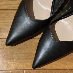 ブラック　ミュール　パンプス　41サイズの画像