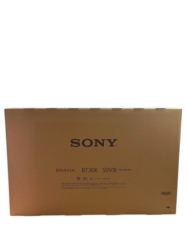 【新品未開封】FW-50BT30K（SONY）　50型　4K液晶テレビ TVチューナー内蔵　法人向けブラビア 会議用ディスプレイ