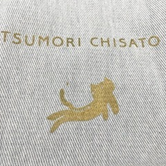【未使用】ツモリチサト デニム ショルダーバッグ ねこの画像