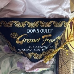 【新品】GF グランドフェザー　羽毛布団の画像