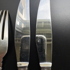 【美品】GEORG JENSEN（ジョージジェンセン）ヴィンテージカトラリーセット（ナイフ×2・フォーク×2）の画像