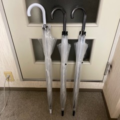 ビニール傘　3本セット