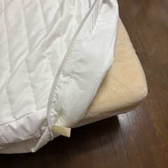 無印良品脚付マットレス　ポケットコイル
の画像